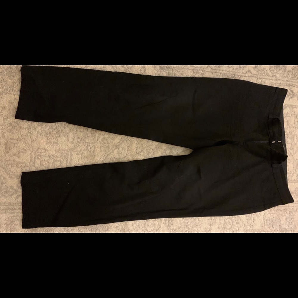 Sloan fit black dress pants
